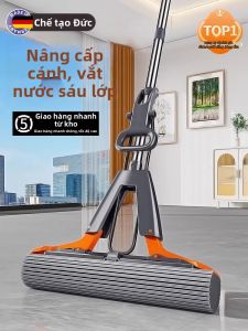 MENGYUXI | Efficient Cleaning Mop with Self-Cleaning Sponge Head