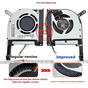 JCSYFAC  Laptop CPU GPU Cooling Cooler Fan For Asus TUF Gaming TUF Gaming FX506 FX95D FX505GM FX86 FX505
