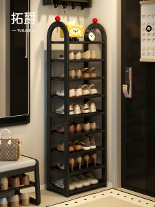 TUOJUE | Space-saving Shoe Organizer Entry Door Storage Shelf High Aesthetic Multilayer Easy-install Cabinet
