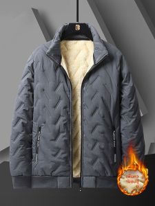 JIFANPAUL | Windproof Warm Wool Fleece Coat Mens Winter Jacket
