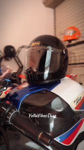 ZEBRA 811 REBEL PLAIN Motorcycle Helmet Retro Classic Clear Visor Full Face Single Visor