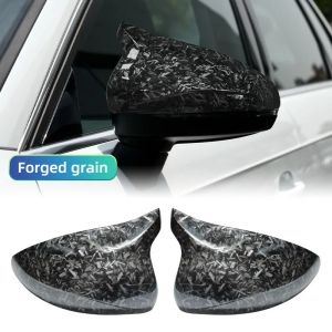 For Audi A3 8V S3 RS3 2014 2014-2020 Non Lane Assist Mirror Cover Real Carbon Fiber Side Rear View Cap Reverse Case Replacement