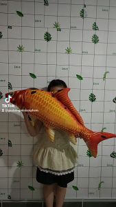 [MIỄN SHIP] GỐI ÔM CÁ CHÉP 3D CHO BÉ 1 TUỔI GỐI ÔM CÁ KOI MỀM MỊN AN TOÀN CHO BÉ VIỆT NAM SẢN XUẤT