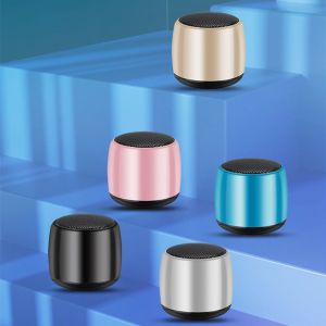 🎧【Ready stock】FREE Shipping+COD🎧 Wireless Mini Bluetooth Speaker with mic Small But Loud Portable Speakers for Car Bike Outdoors M1 WVSI