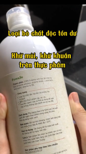 Nước Ngâm Rửa Thực Phẩm Fuwa3e Enzym Sinh Học 100ml/ 1L/ 3.8L