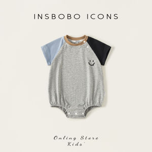 insbobo | Short Sleeve Baby Boys Bodysuit Romper
