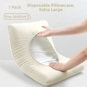 HALEXIONG | Disposable Portable Thickening Dirty-proof Elastic Pillowcase for Travel and Hotel