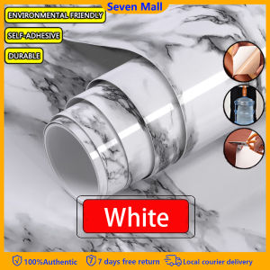 60cm x 5m PVC Waterproof Oil Proof Marble Wallpaper Granite Style for KitchenTable Top Cabinet Furniture