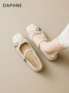 Daphne | Ballet-Style Buckle Flat Womens Shoes Comfortable
