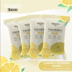 ecoco | Disposable Toilet Cleaning Brush Set