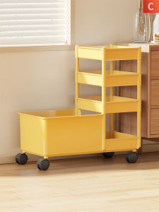 Multipurpose Mobile Storage Cart Kitchen Shelf