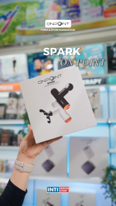 ONPOINT - SPARK Portable Massage Gun POCKET Muscle Gun Electric | Alat Terapi Pijat Otot Elektrik dengan 5 Mode Pijat | Muscle Relief Gear ON POINT