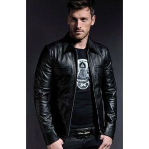 JAKET KULIT KULIT DOMBA GARUT MODEL U