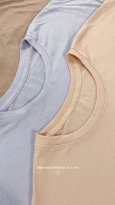 Necessary Plus Size Crew Neck T-Shirt fit to 44-50 inches-100% Cotton Comfy Fabric