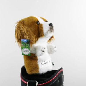 Cute plush animal golf club cover - protects clubs from scratches and abrasions. The fabric is soft and comfortable. Suitable for fairway woods and hybrid clubs.