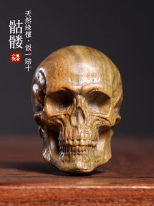 Đồ Trang Trí Bàn Bằng Gỗ Xanh Đàn Hương Rỗng Khắc Hình Đầu Xương Cá Nhân Hóa Đồ Trang Trí Văn Hóa Thủ Công Bằng Gỗ Tự Nhiên