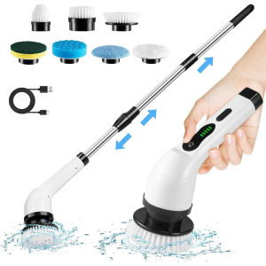 ANENG | Multifunctional Electric Cleaning Brush Electric Cordless Spin Scrubber Toilet Mops Portable Cleaning Tool For Kitchen/Bathroom