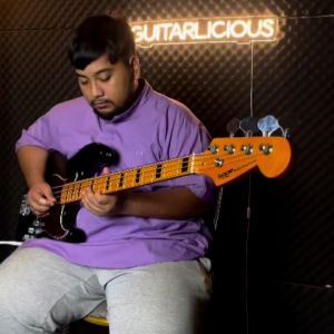 SQOE 4-Strings Jazz Bass Guitar Maple Fretboard ( JB4BS-300 / SQ-JB4BS-300 / JB4BS )