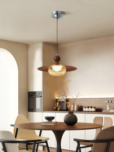 DGY | Vintage Retro Style Wooden Texture Chandelier