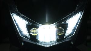 LAMPU LED UTAMA MOTOR NEW BEAT 9NINE LUXIMOS 30 WATT EXTREME BRIGHT