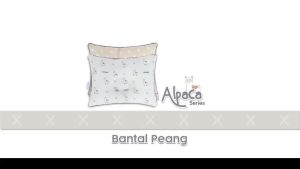 Omiland Bantal Peang Bayi Bantal Peang Alpaca Series 40 x 30 cm Bantal Tidur Baby Empuk Nyaman
