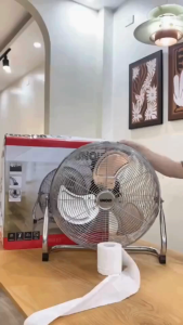 Quạt sàn Unold 86756 Windmaschine Speed 120W inox cao cấp gió mạnh nội địa Đức BH 12 tháng