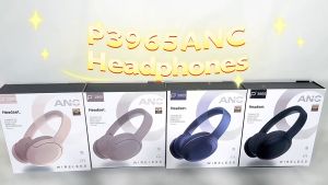 Avvic P3965 ANC Headphone Bluetooth Wireless Headset Active Noise Canceling Music Stereo Headphones