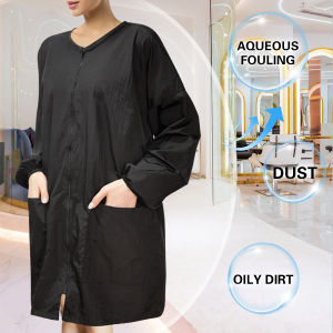 กาแฟช่างทำผมร้านทำผมแบบบางผ้ากันเปื้อนผม - สำหรับร้านทำผมร้านทำผม