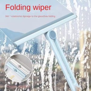 ที่ปัดน้ำฝนซิลิโคนกวาดน้ำทำความสะอาดพื้นกระจกอุปกรณ์ทำความสะอาดหน้าต่างน้ำผนังกระจกใช้ในครัวเรือน