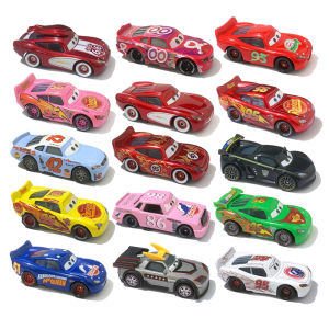 Pixar Cars Figures 1:55 Alloy Car Model Alloy Lightning McQueen Chick Hicks Metal Model Racing Car Toy Kids Birthday Gift