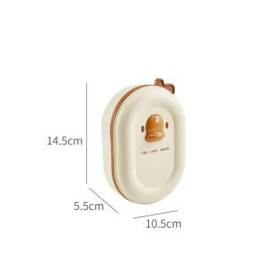 Large Capacity Desktop Storage Box Cute Student Office Organizer for Boys Girls Childrens Desk Essential PVC Brush Holder