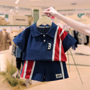 LA CHAPELLE HOMME | Bộ Áo Polo Mỏng Thời Trang Cho Bé Trai Mùa Hè