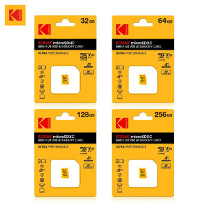 KODAK Original U3 Micro Sd Card 128GB 256GB High Speed Microsd Memory Card HK HD Video TF card for Phone&Cameras