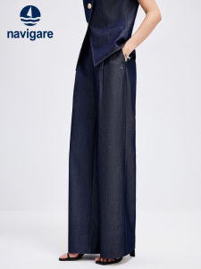 Navigare | Womens Casual Loose Fit Jeans-style Trousers