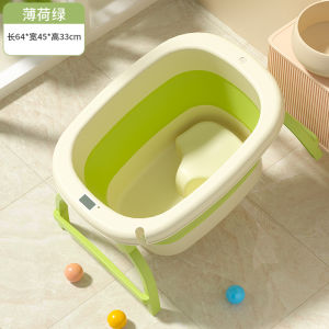 Large Size Foldable Thickened Childrens Bath Tub Baby Swimming Bucket Family Use Bathing Barrel Infant Bath Jebebaby