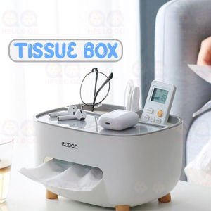 Household Tissue Box Living Room Coffee Dining Table Simple Creative Napkin Storage Kotak Tisu Box [F01]