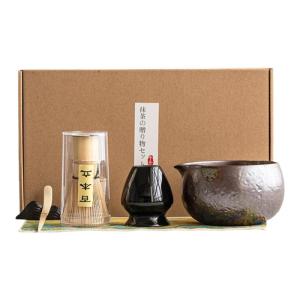 JISU | Japanese Tea Ceremony Tool Set Teabowl Chasen Stand