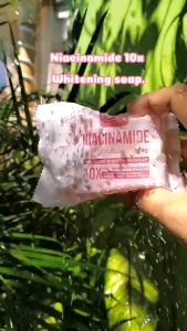 BMRS Niacinamide Gluta Soap 10X - Enhanced Beauty: Whitening & Moisturizing Bar Soap Infused with Glutathione & Collagen
