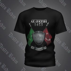 Kaos Dakwah Sultan Muhammad Al-Fatih Bahan Cotton Combed Soft dari DistroBadju