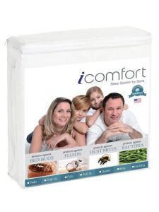 Waterproof Breathable Fretex Bedding Protector Queen/King Size Children Baby Urine Barrier Anti-Mite Mattress Cover Sheet