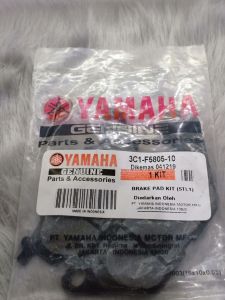 Brake Pad Disc Pad 3C1-F5805-10 for MIO Sporty / MIO J Sporty / Jupiter MX - Yamaha Genuine Part