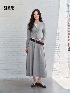 Semir | Loose Stylish Waist Stretch Two-piece Set Slimming