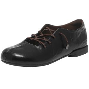 Agsdon | Lace-up Ballet Mary Jane Style Womens Flats for Driving