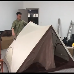 Full-Automatic Camping Tent 210D Waterproof Oxford Cloth UV Protection Large Pop Up Beach Tent with Fiberglass Poles