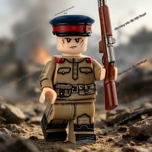 Đồ Chơi Lắp Ráp Hình Nhân Vật Quân Đội Nhỏ