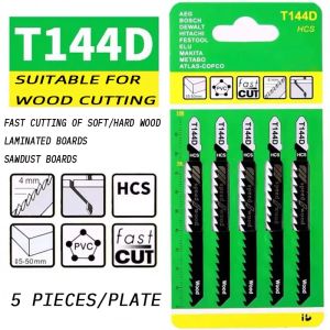 5Pcs High-Quality Curved Saw Blades Extended Length Electric Saws for Cutting Thick Wooden Boards Woodworking Projects