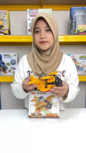Mainan Anak PLANE FIGHTER ORANGE 665-12 Pesawat Lampu dan Jalan Anak Mainan Anak Perempuan - Mainan Anak Laki Laki