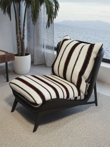 Wenqing Home | Ghế Sofa Đơn Thiết Kế Cổ Điển Sang Trọng Thư Giãn