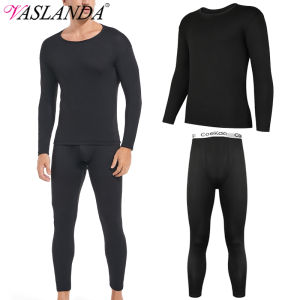 Thermal Underwear for Men: Long Johns With Fleece Lined Set for Cold Weather Winter
