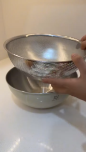 Bộ rổ chậu Inox 304 GUME GM-DR0025 Kích thước 25cm Thiết kế 2 trong 1 An toàn Bền bỉ